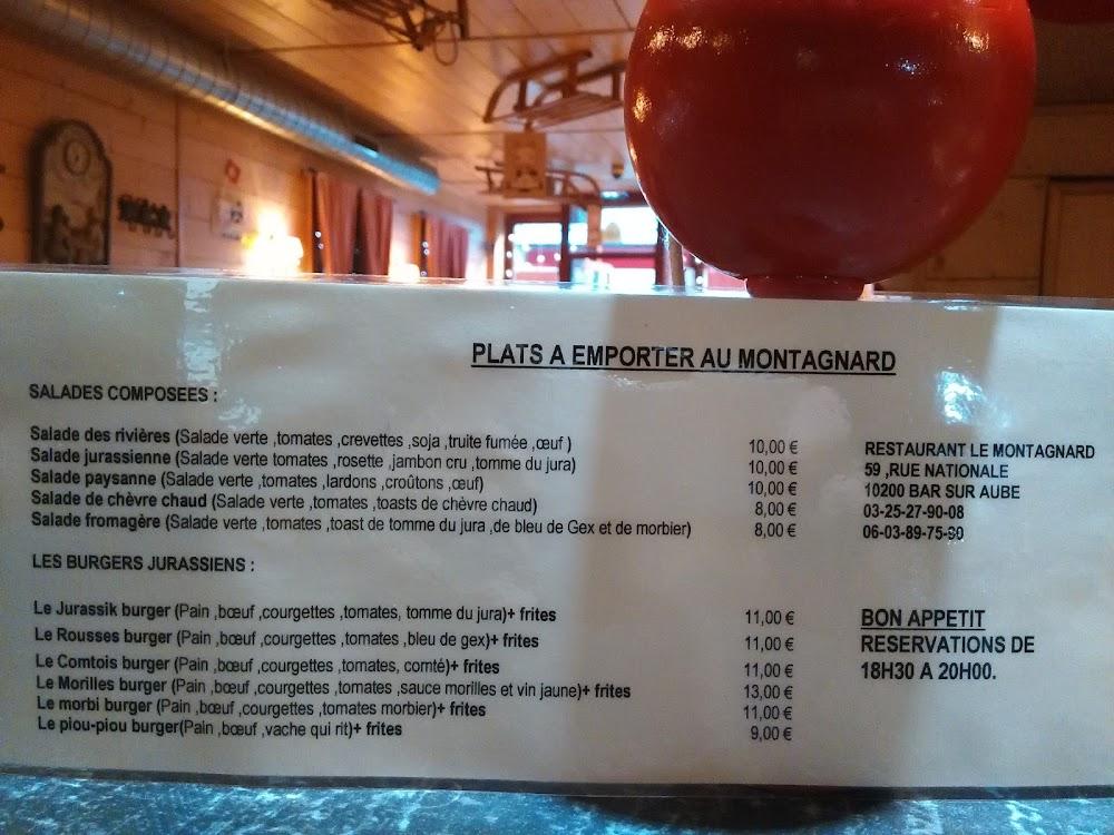 Le Montagnard - Menu Image 1