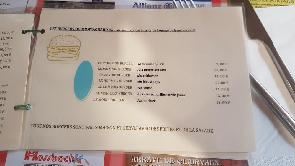 Le Montagnard - Menu Image 4